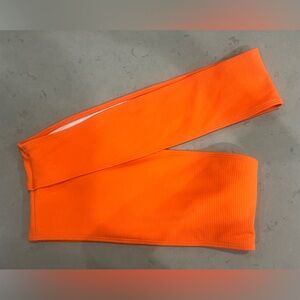 Bright orange bikini top